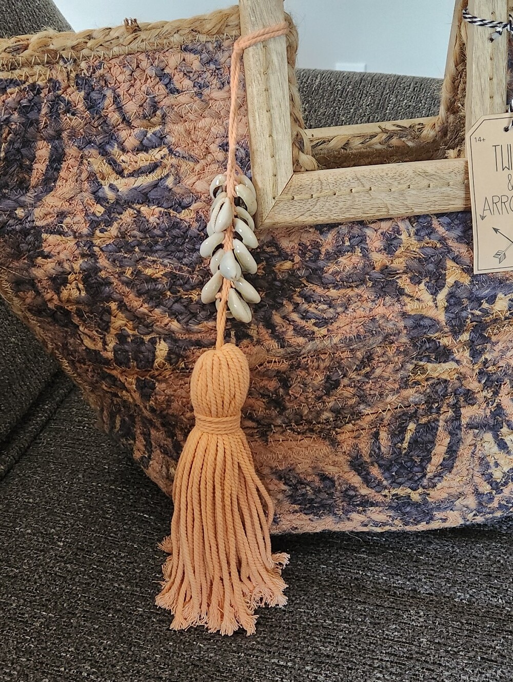 🆕️ 🏝Twig & Arrow🏝 - Woven Beach Tote Bag - Picture 5 of 16